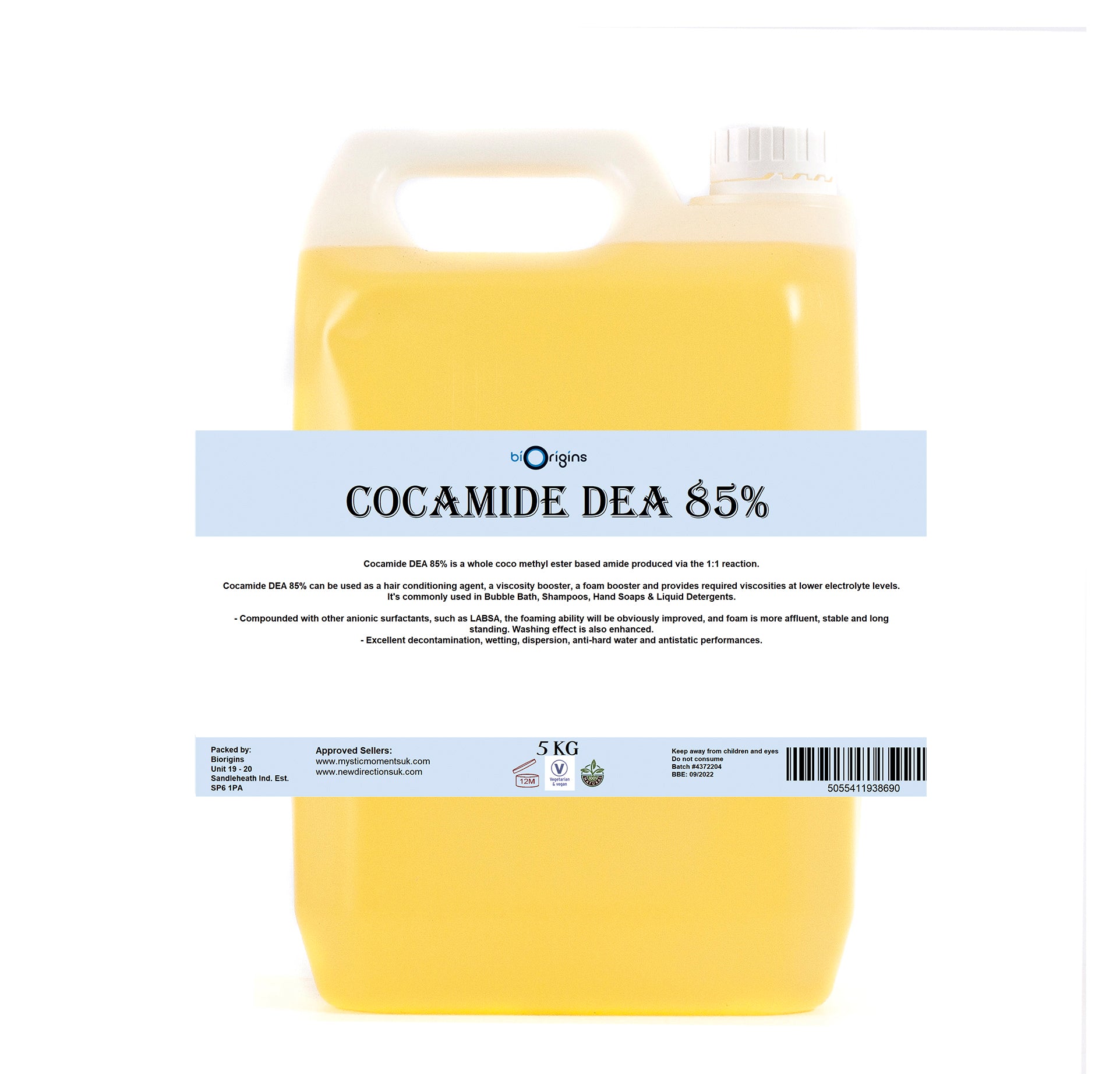 Cocamide DEA 85% Liquid