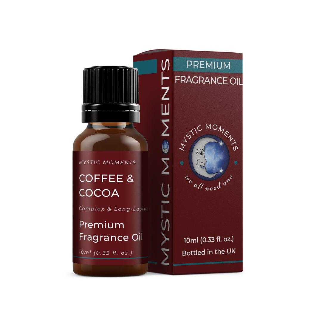 Aceite aromático de café y cacao