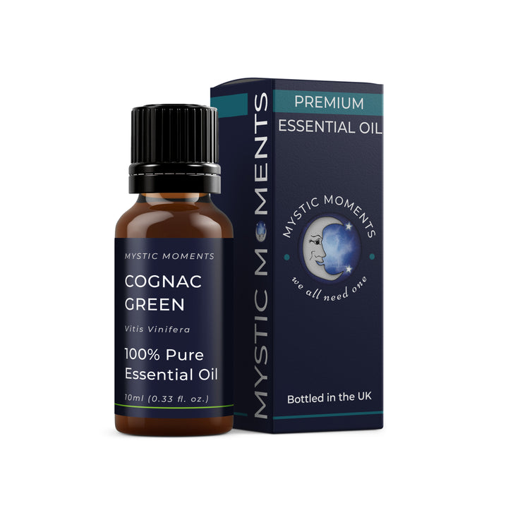 Aceite esencial verde coñac