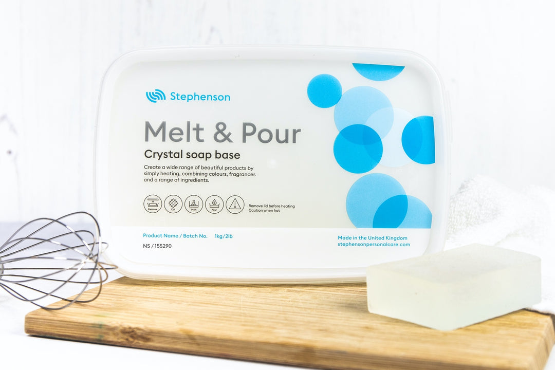 Melt and Pour Soap Base - Crystal No Sweat