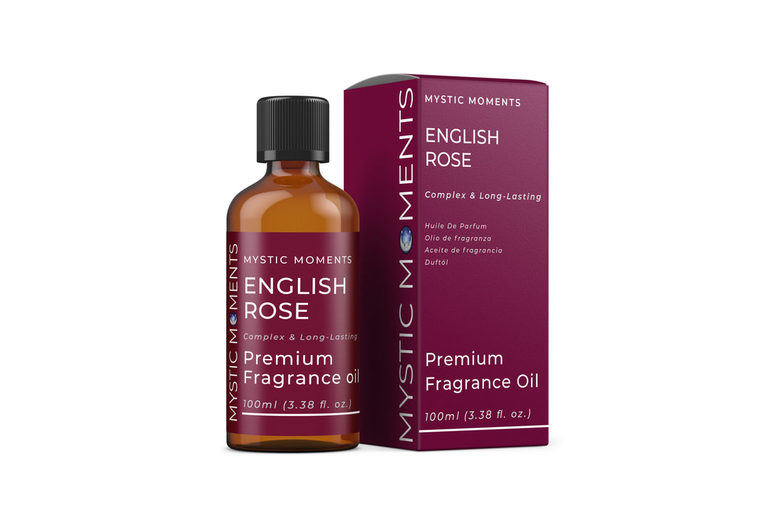 Huile parfumée à la rose anglaise