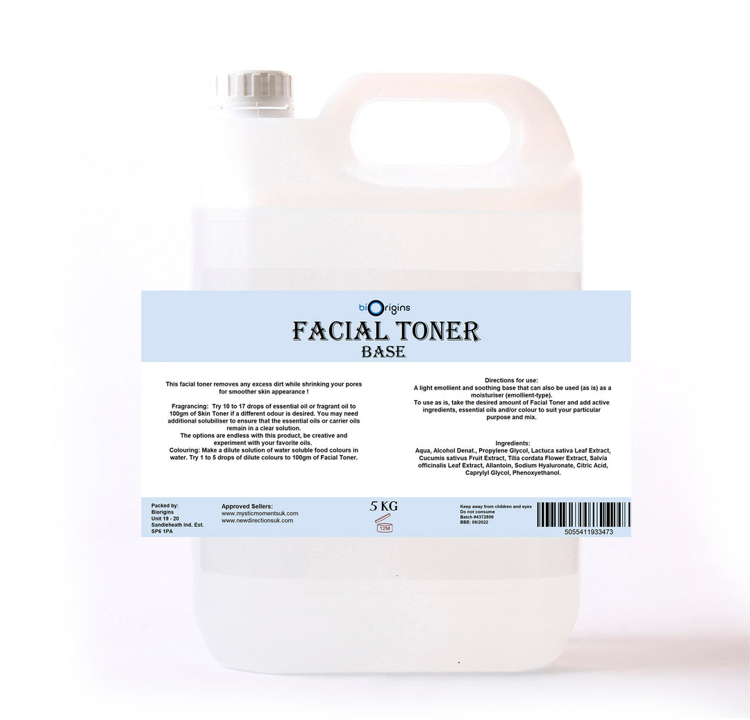 Facial Toner S&P Free - Botanical Skincare Base