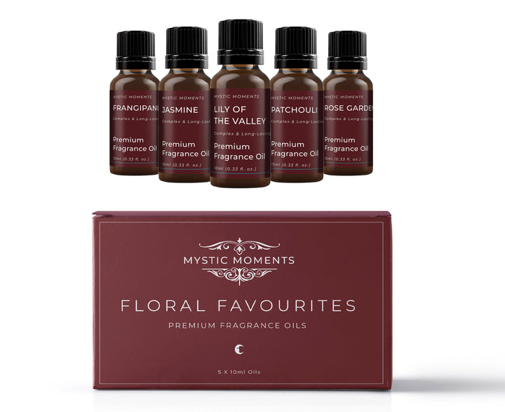 Favoritos florales | Paquete inicial de regalo con aceites aromáticos