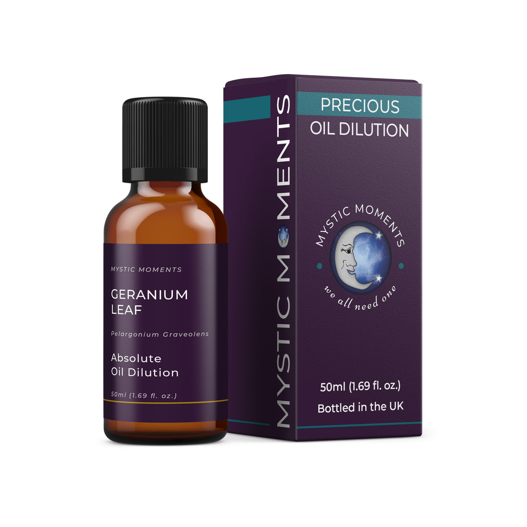 Diluizione dell'olio assoluto di foglie di geranio