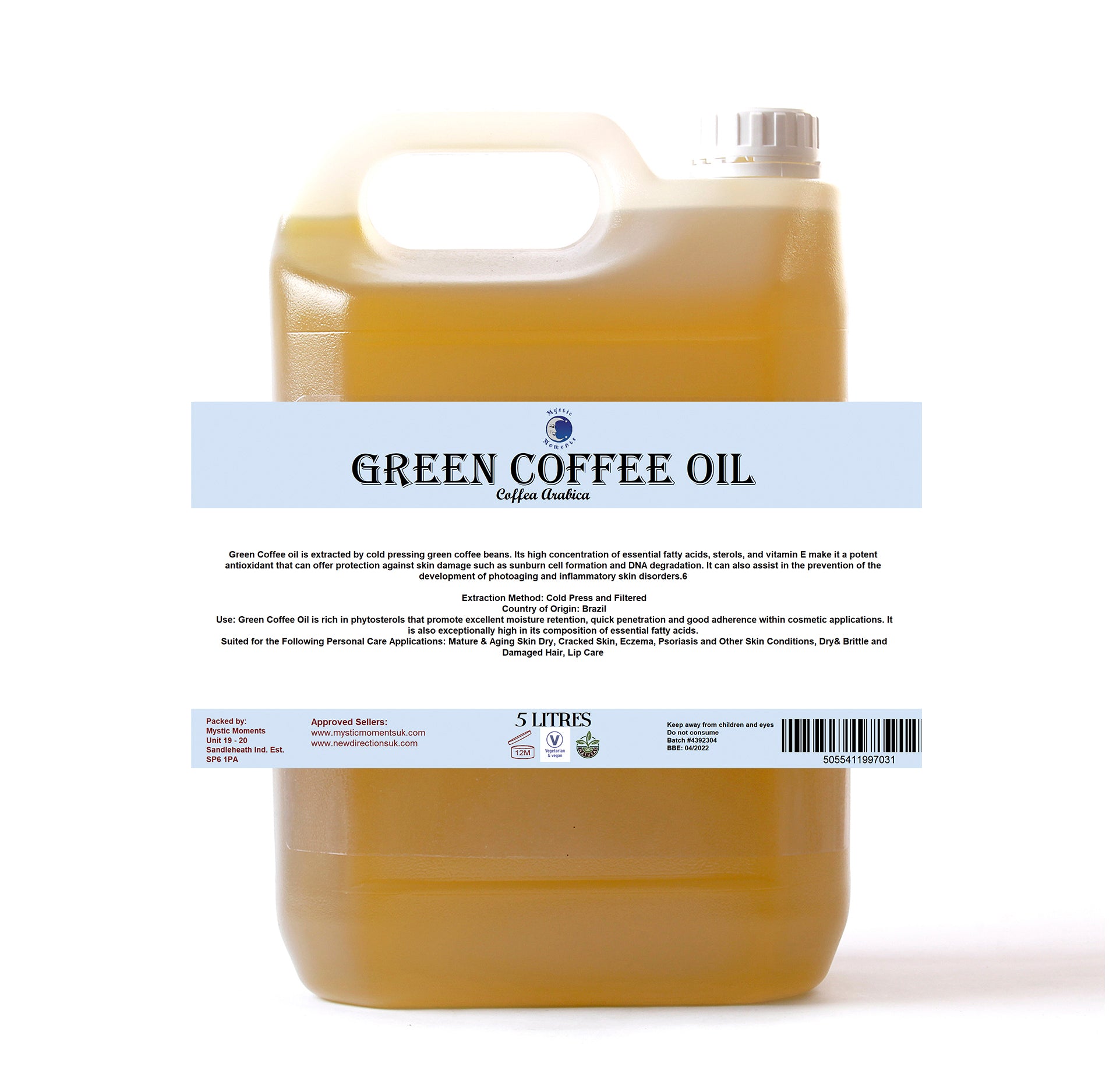 Green Coffee Carrier Oil