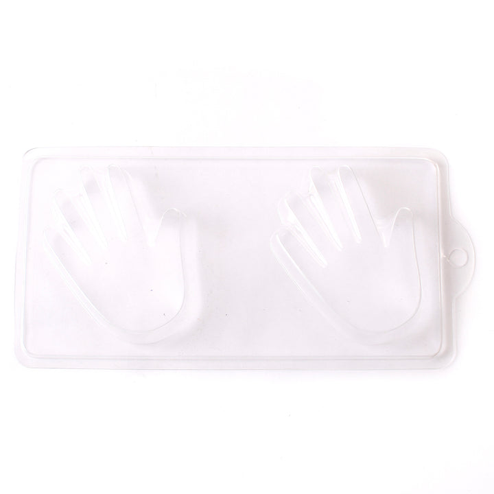 Molde de PVC con forma de mano (4 cavidades)