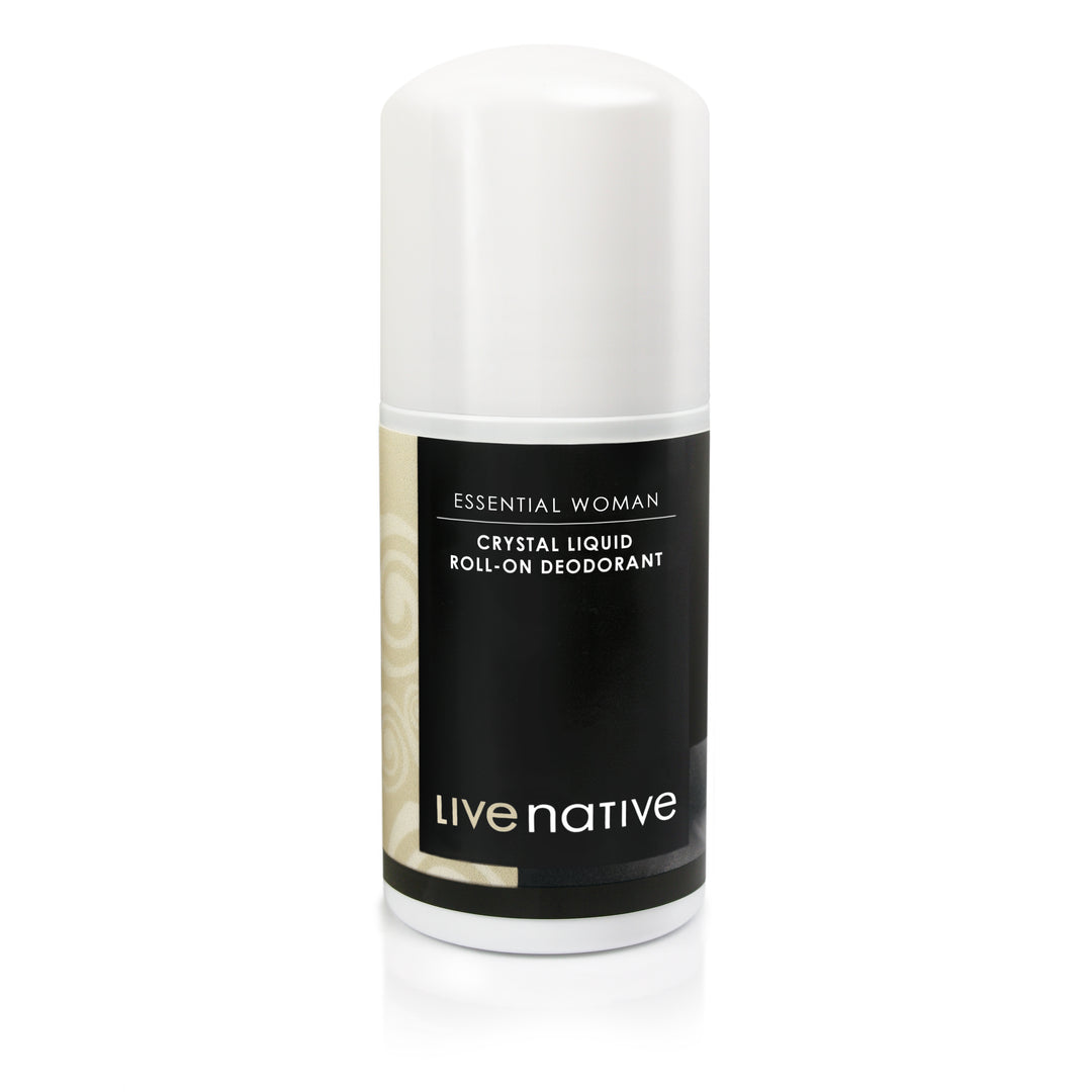 Live Native | Essential Woman Crystal Liquid Roll-On Deodorant