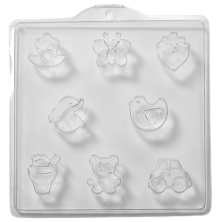 Assorted Children's PVC Mould (4 Cavity)