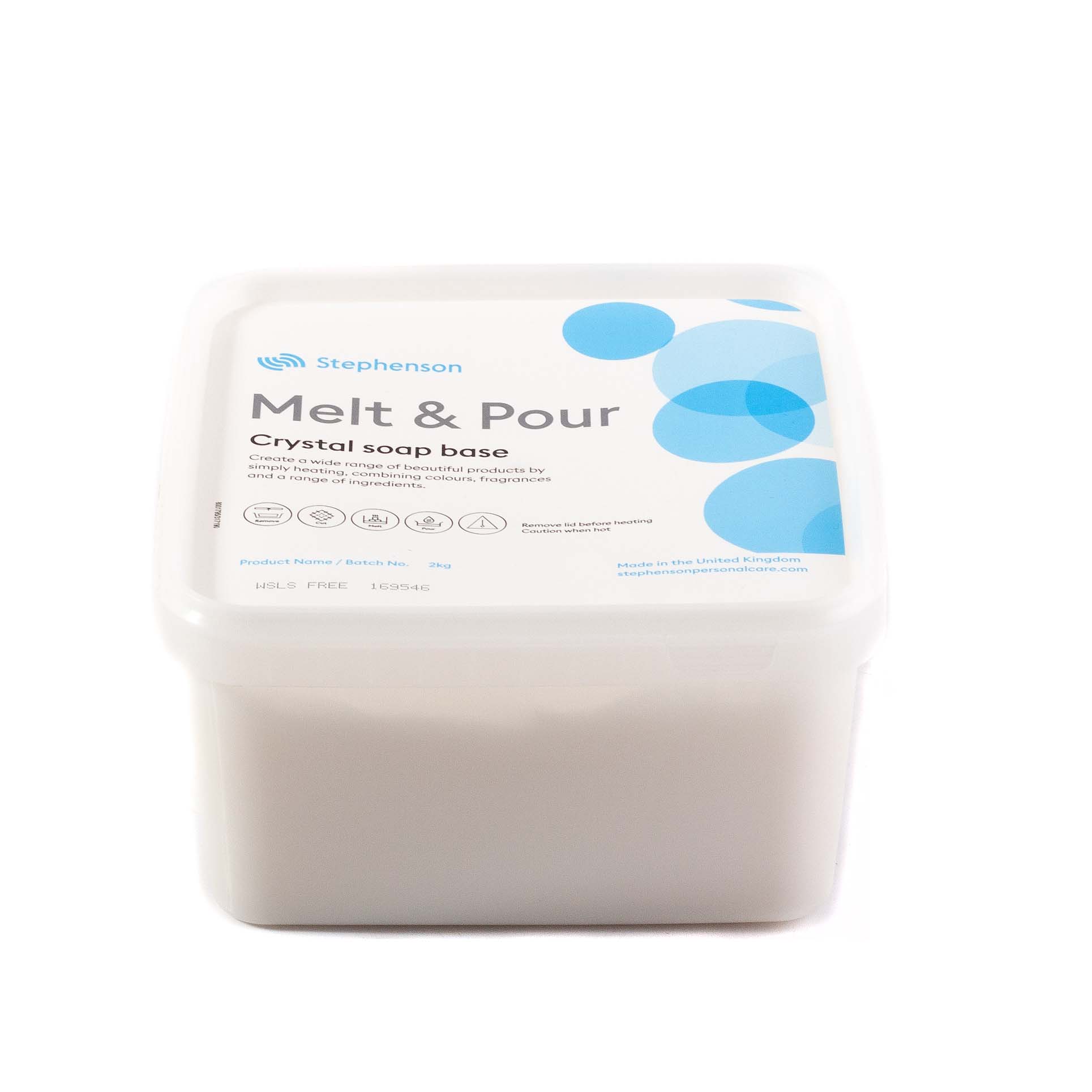 Melt and Pour Soap Base - White SLS FREE
