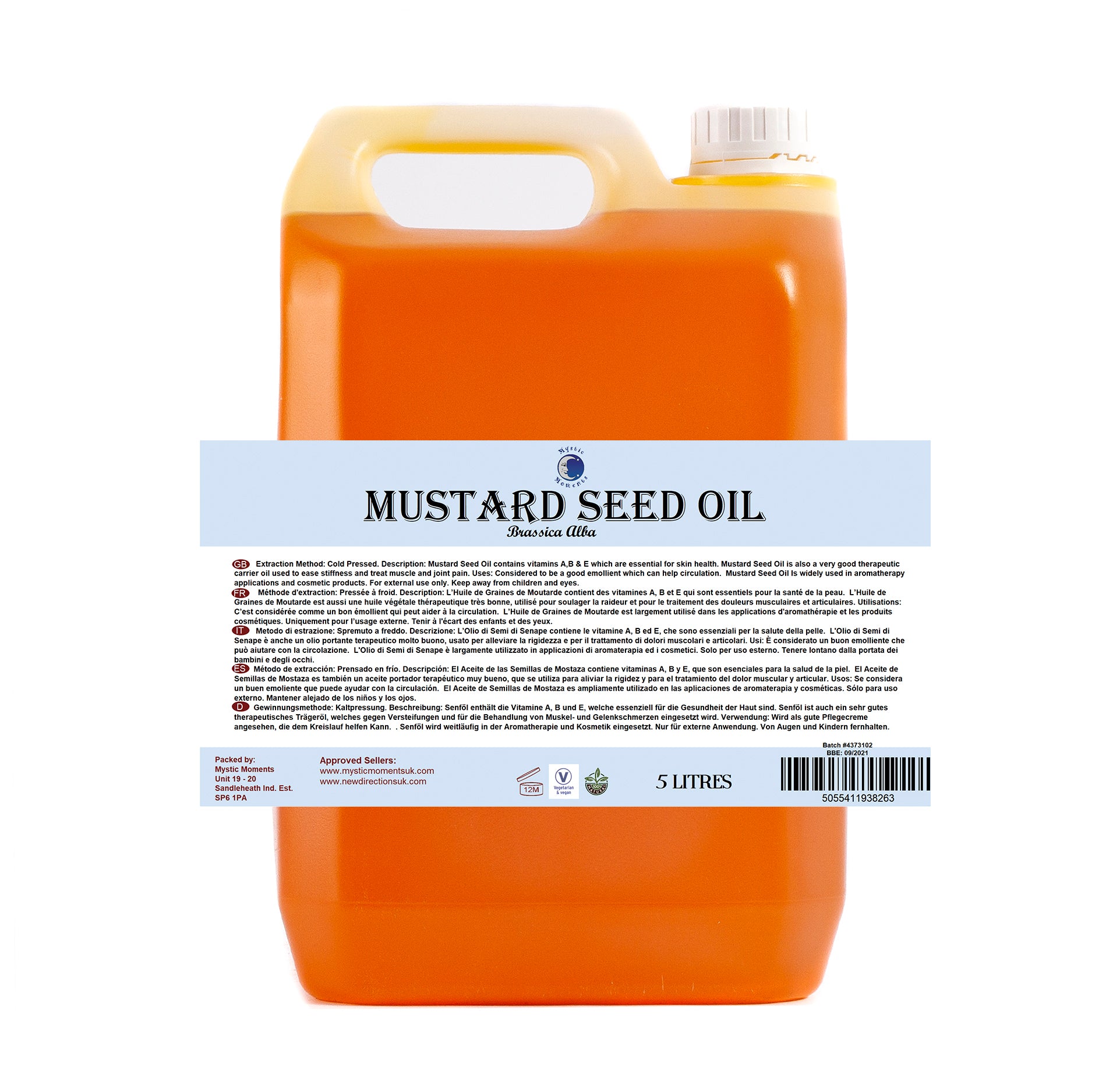 Mustard Seed Carrier Oil