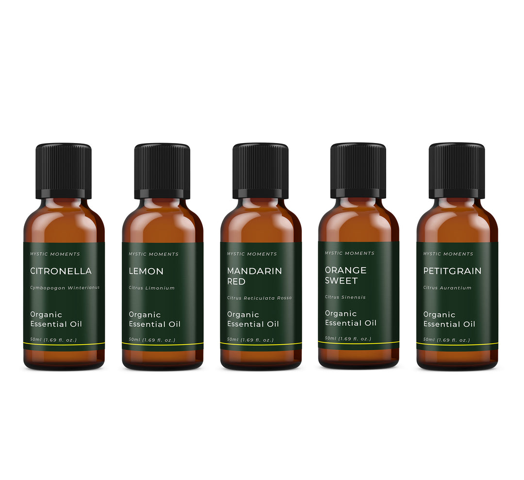 Agrumes | Pack de démarrage cadeau d’huiles essentielles (biologiques)