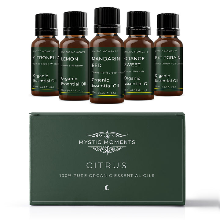 Agrumes | Pack de démarrage cadeau d’huiles essentielles (biologiques)