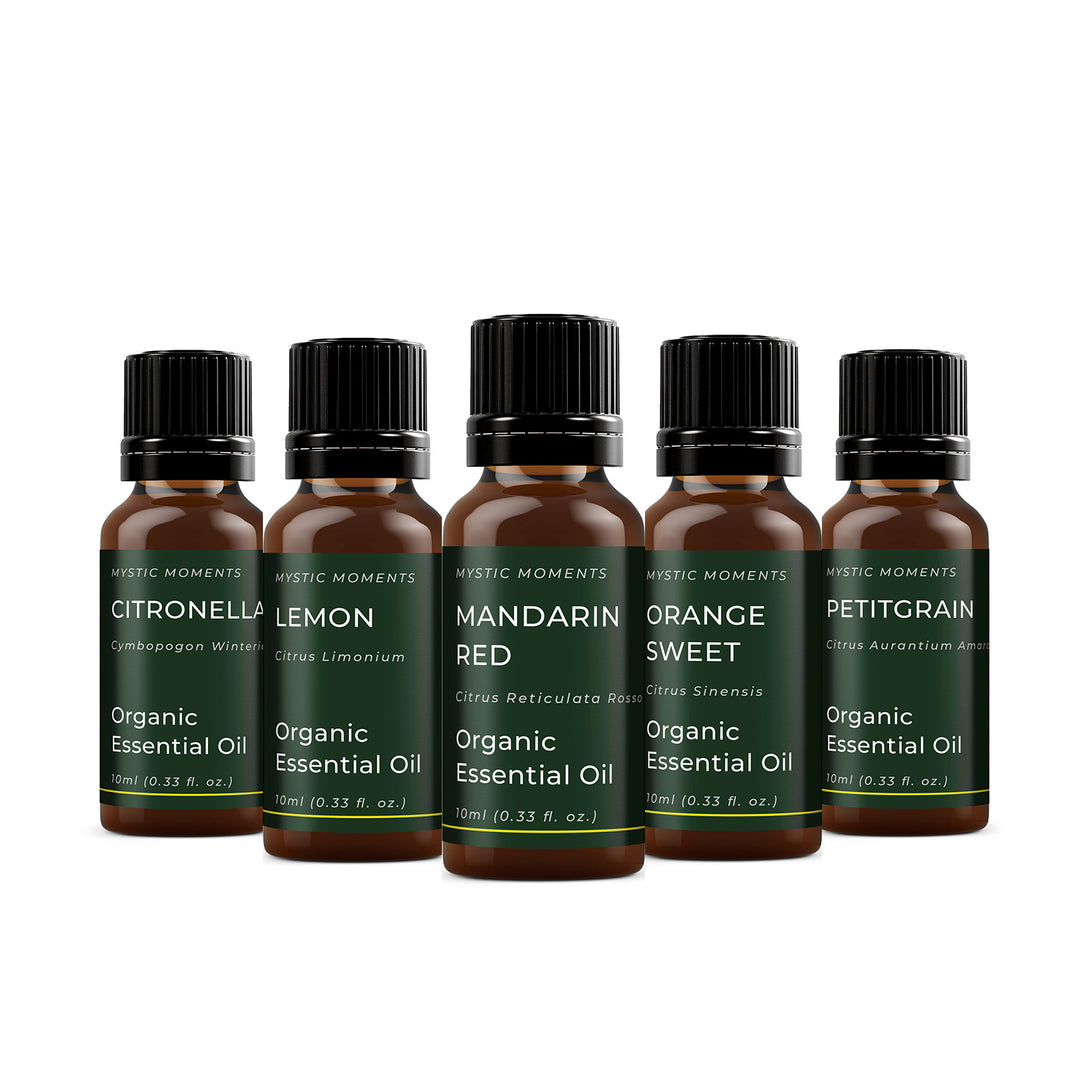 Agrumes | Pack de démarrage cadeau d’huiles essentielles (biologiques)