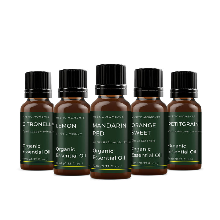 Agrumes | Pack de démarrage cadeau d’huiles essentielles (biologiques)