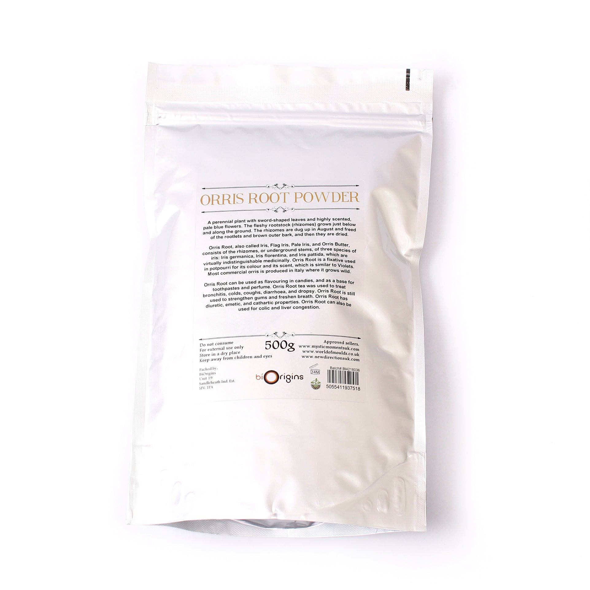 Orris Root Powder - Herbal Extracts