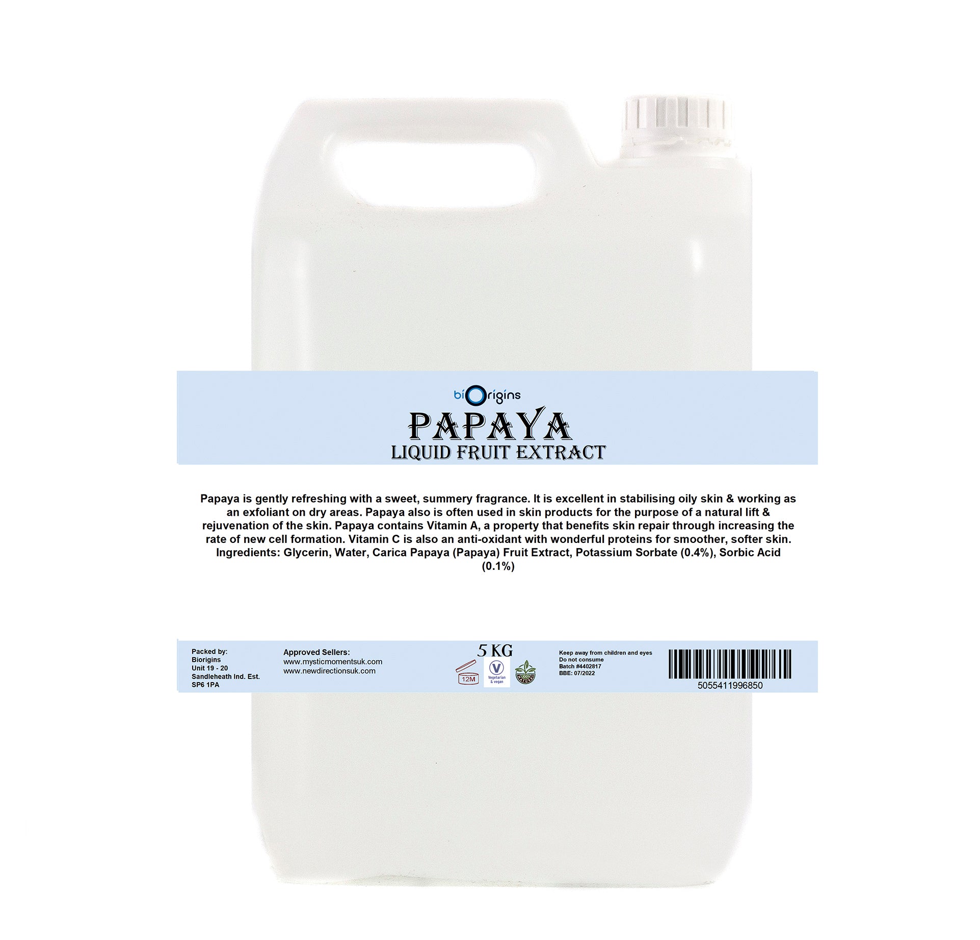 Papaya Liquid Fruit Extract