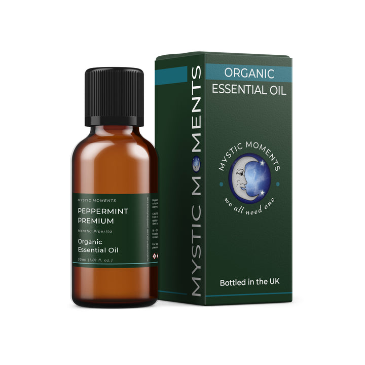 Olio essenziale premium di menta piperita (biologico)