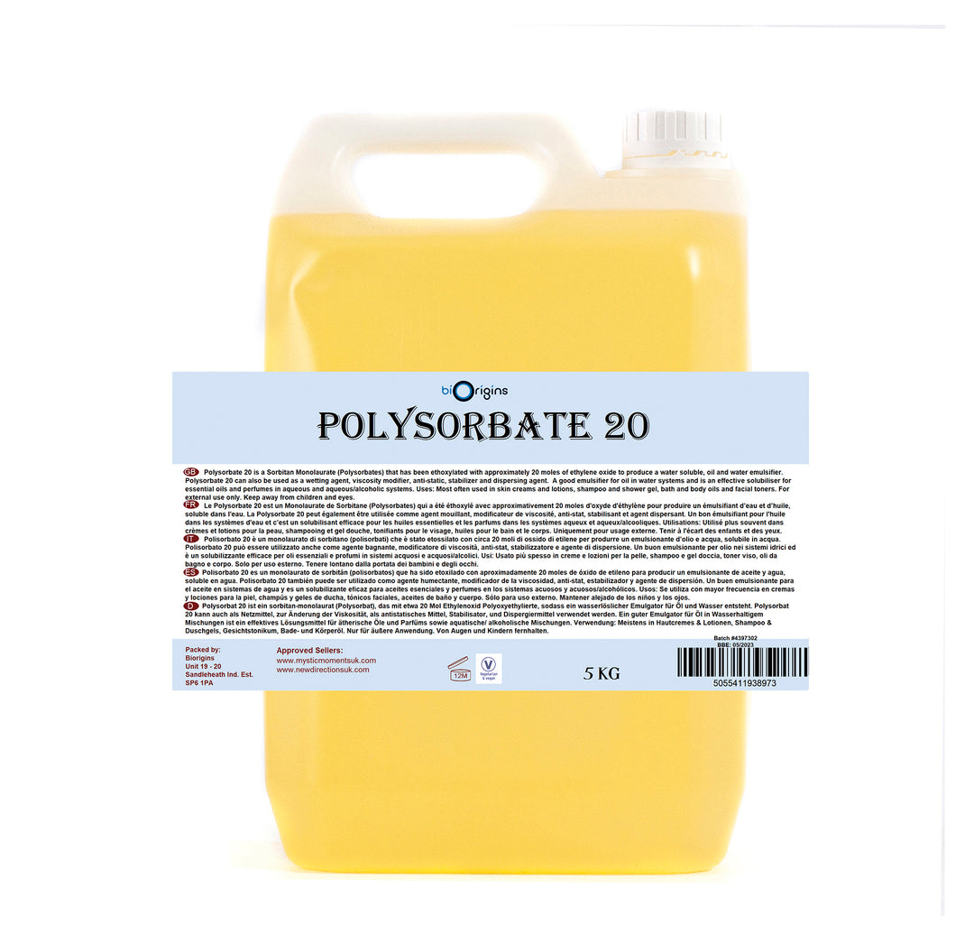 Polisorbato 20 - Solubilizzanti