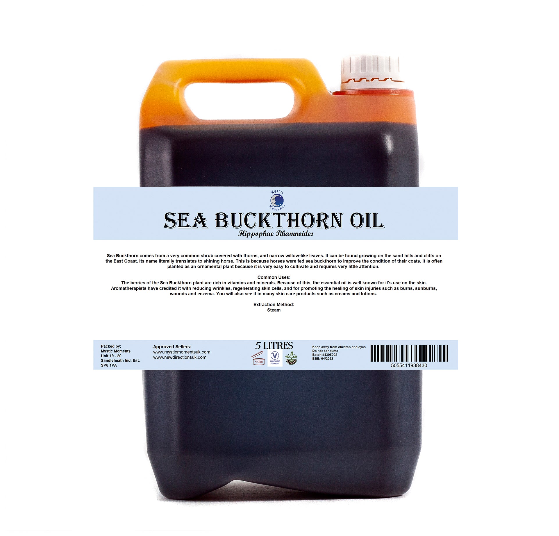 Sea Buckthorn Virgin Carrier Oil