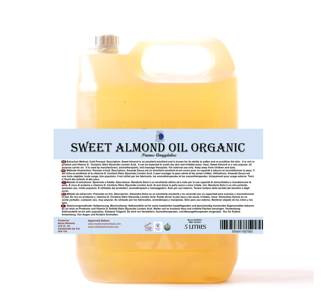 Almond Sweet Virgin Organic Carrier Oil