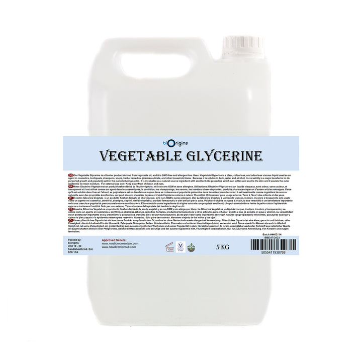 Vegetable Glycerine Liquid - Raw Materials