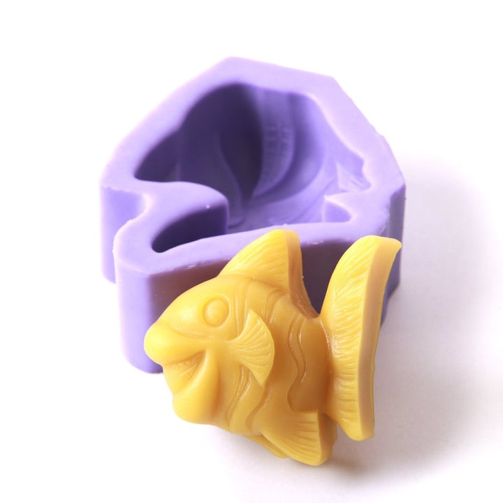 Angel/Tropical Fish Silicone Soap Mould R0086 - Mystic Moments UK