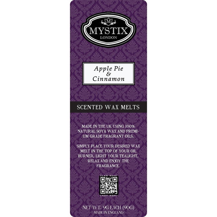 Apple Pie & Cinnamon | Wax Melt Clamshell - Mystic Moments UK