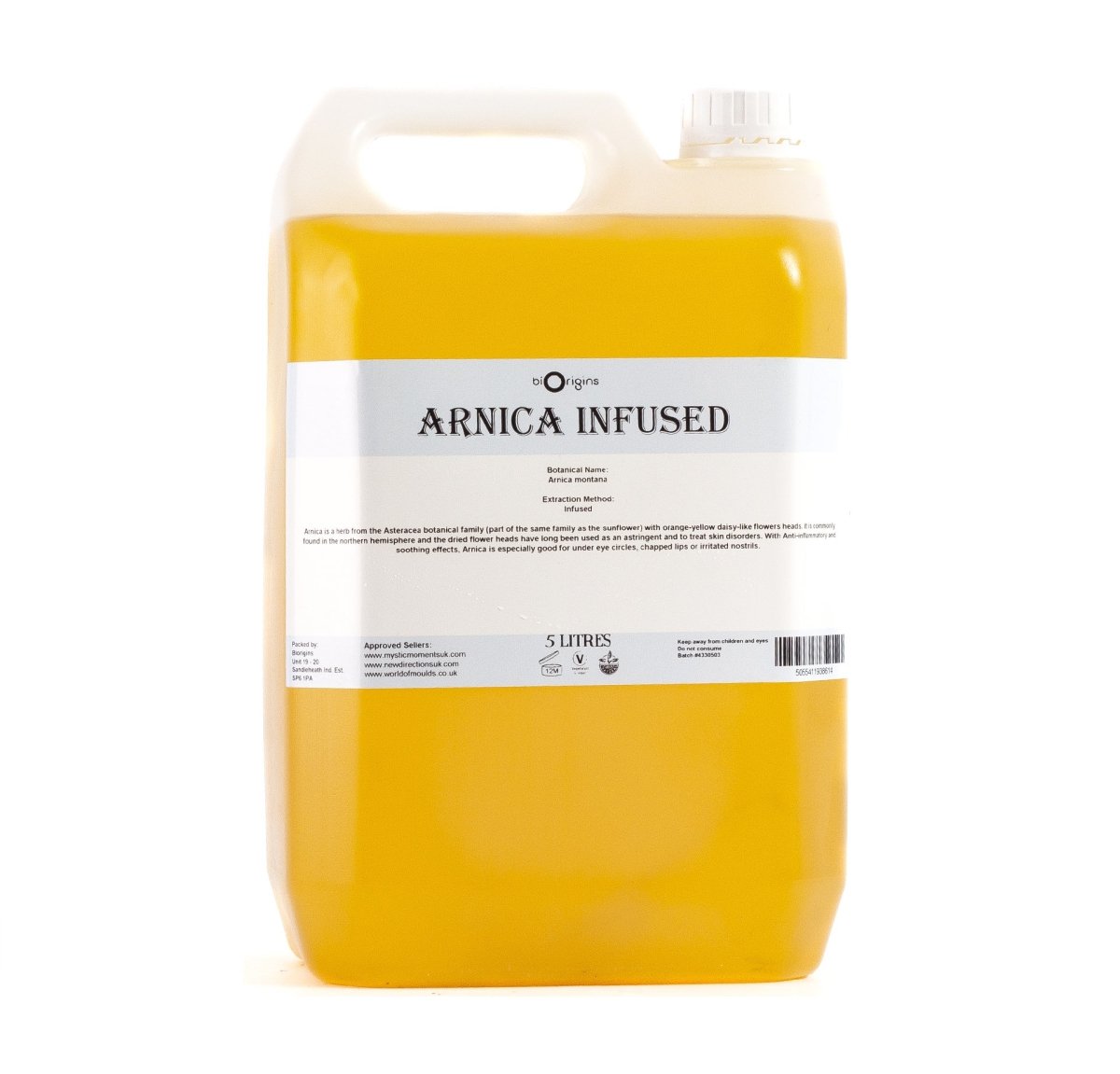 Arnica Infused - Herbal Extracts - Mystic Moments UK
