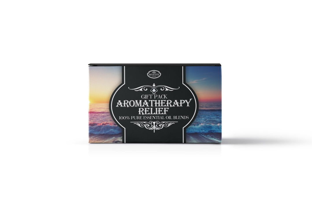 Aromatherapy Relief | Essential Oil Blend Gift Pack - Mystic Moments UK