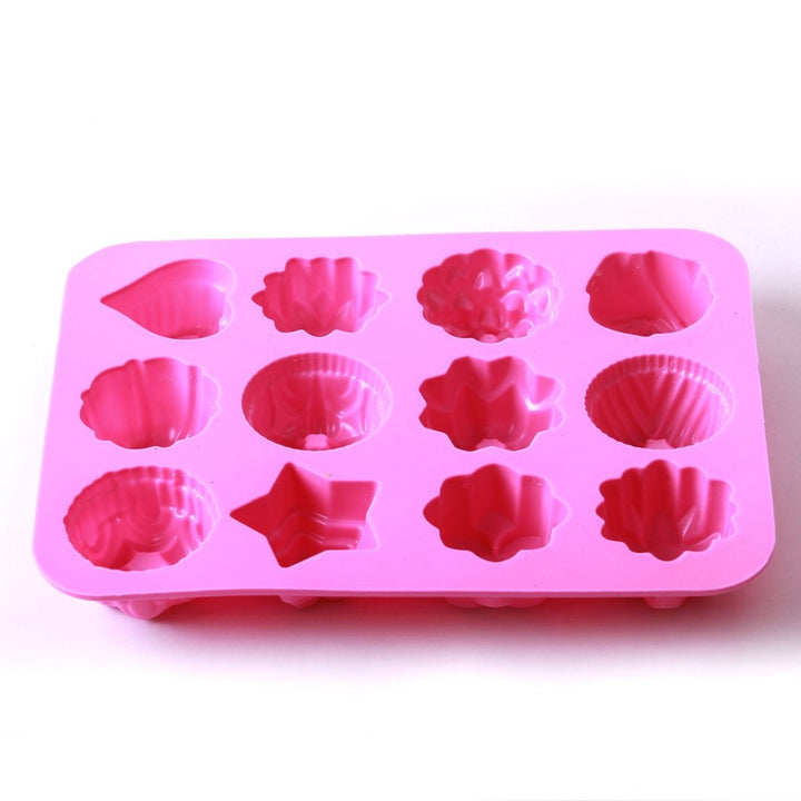 Assorted Shapes Cake/Jelly/Soap Silicone Soap Mould B0001 - Mystic Moments UK