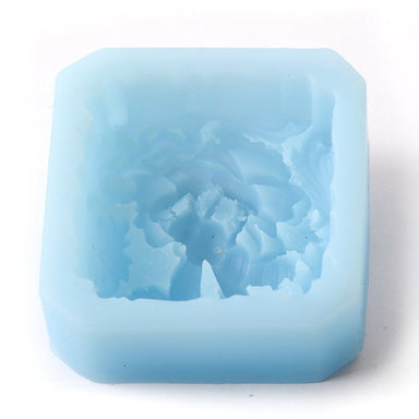 Bee and Flowers Silicone Soap Mould R0823 - Mystic Moments UK