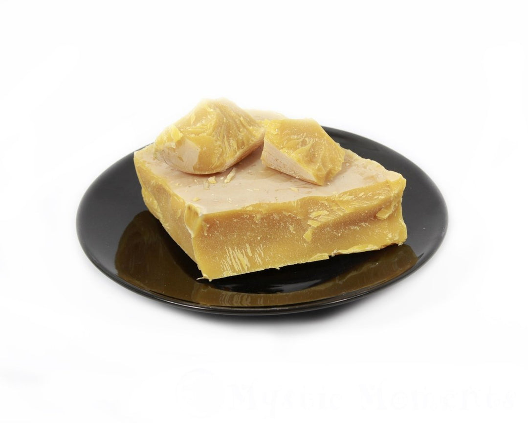 Beeswax Block Purified Yellow (100% Natural) - Cosmetic Waxes - Mystic Moments UK