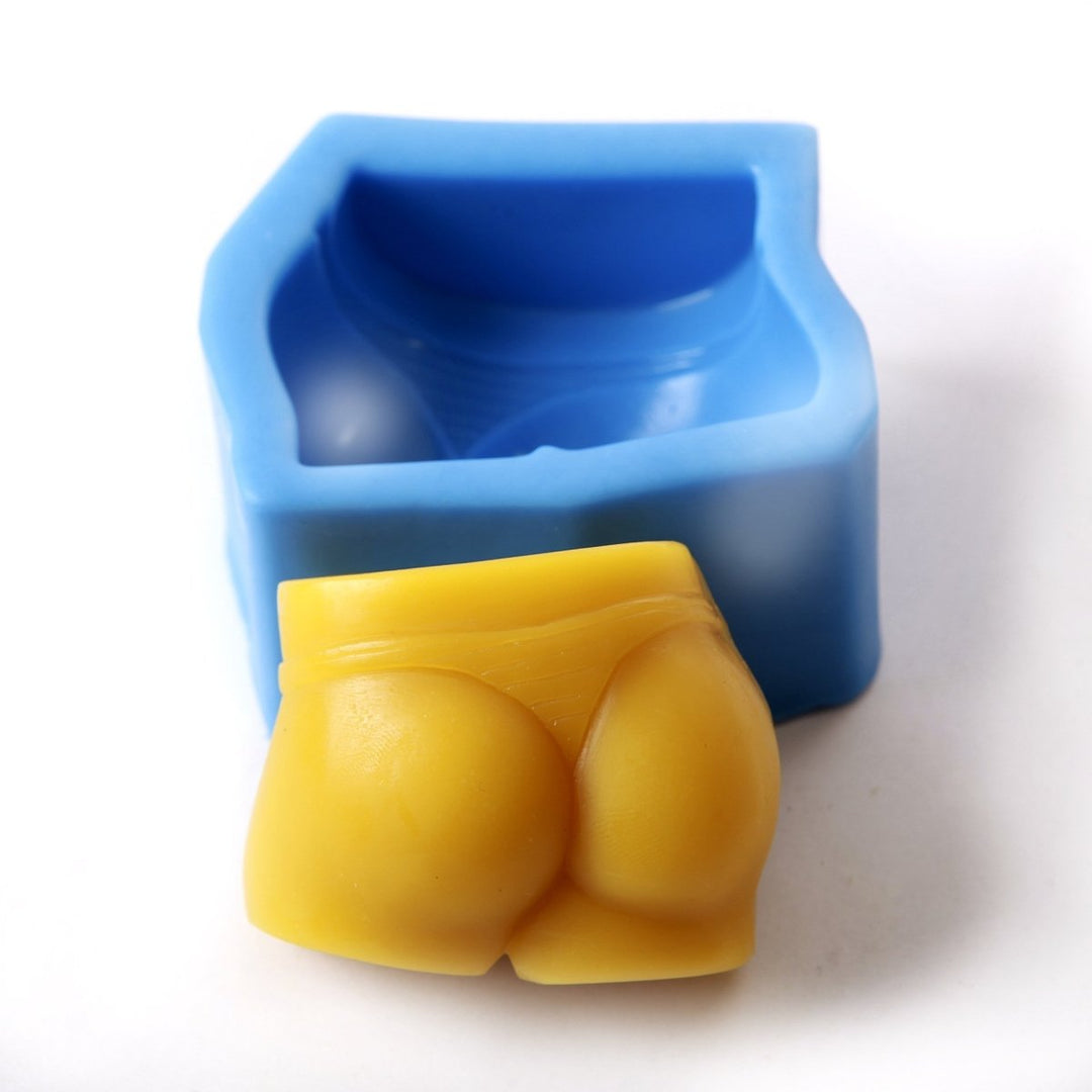 Bikini Bottom Silicone Soap Mould R0956 - Mystic Moments UK