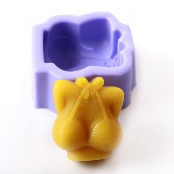 Bikini Top Silicone Soap Mould R0955 - Mystic Moments UK