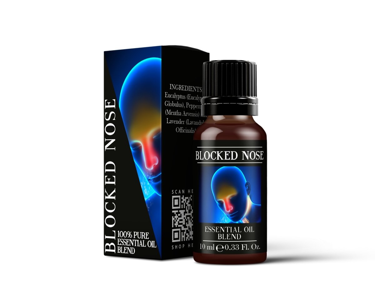 Blocked Nose - Essential Oil Blends - Mystic Moments UK