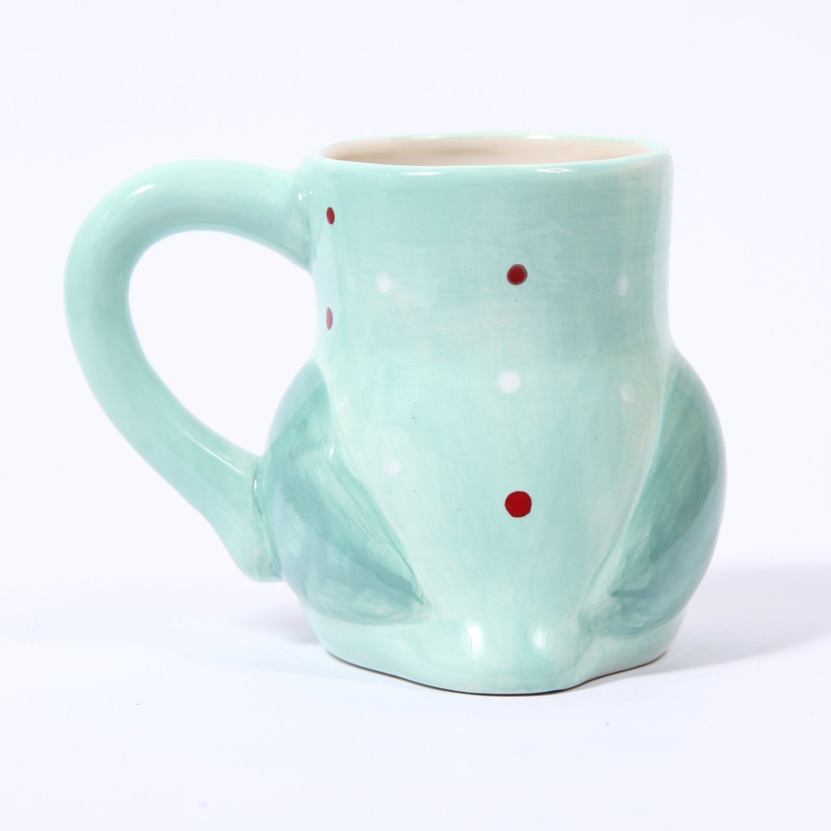 Blue Ceramic Polka Dot Owl Mug - Mystic Moments UK