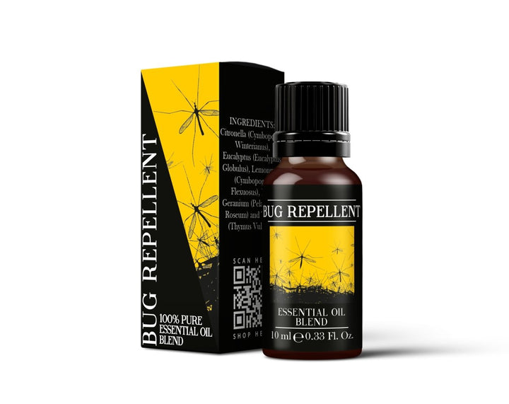 Bug Repellent - Essential Oil Blends - Mystic Moments UK