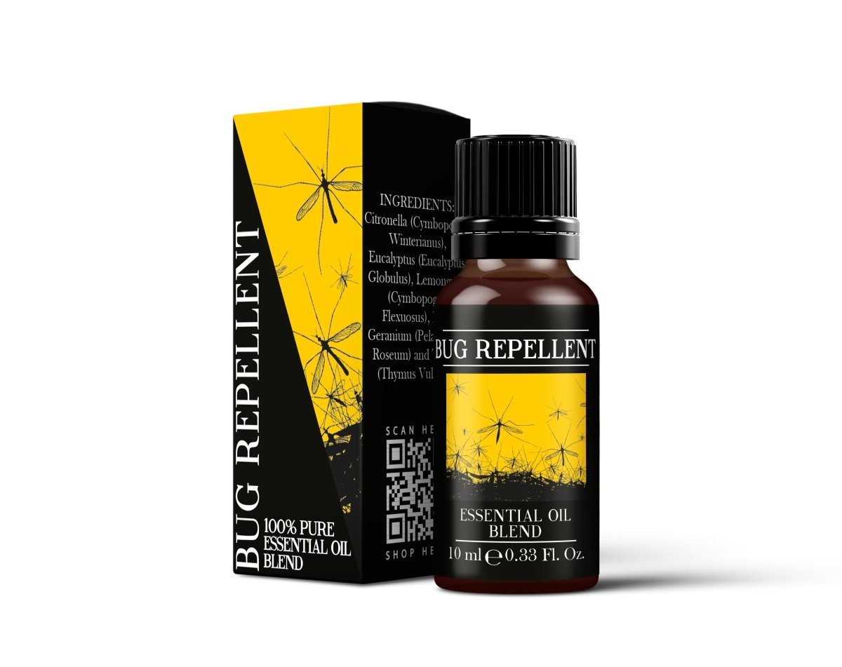 Bug Repellent - Essential Oil Blends - Mystic Moments UK