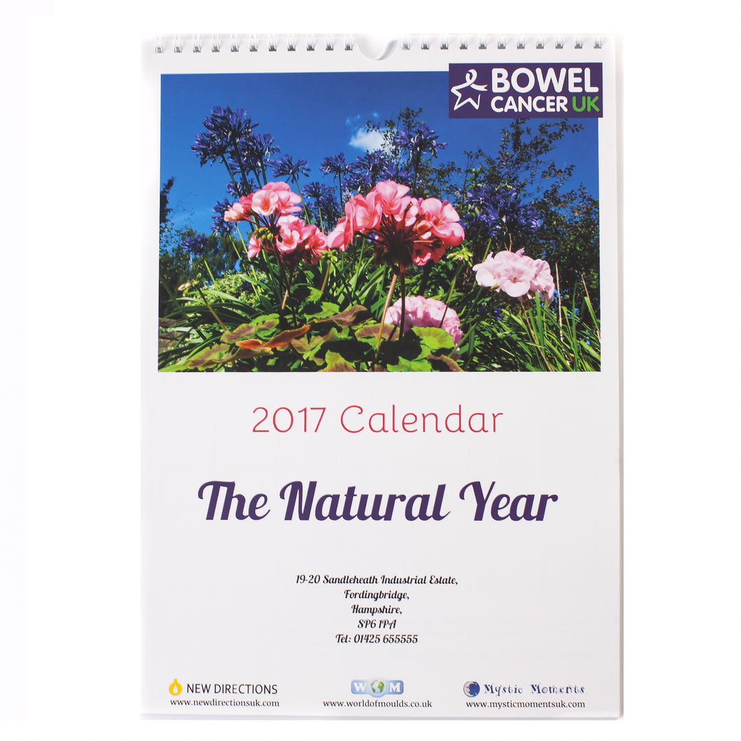 Calendario di beneficenza 2017 – In aiuto di Bowel Cancer UK