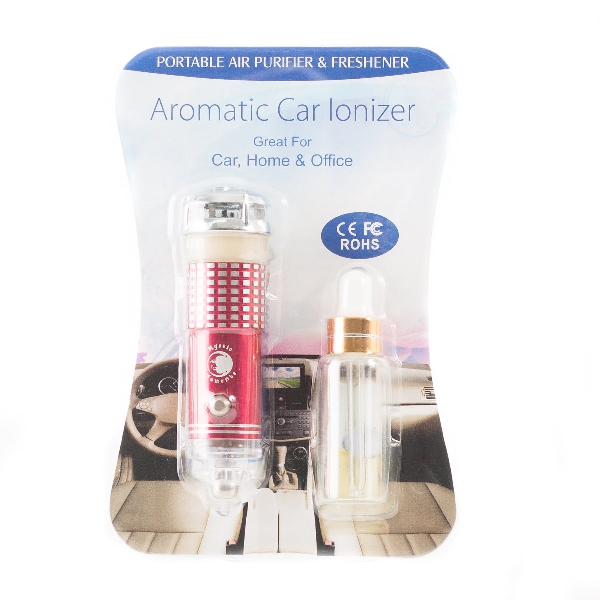 Car Aroma Air Purifier Ionizer - Mystic Moments UK