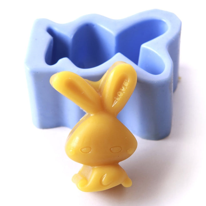 Cartoon Bunny Silicone Soap Mould R0105 - Mystic Moments UK