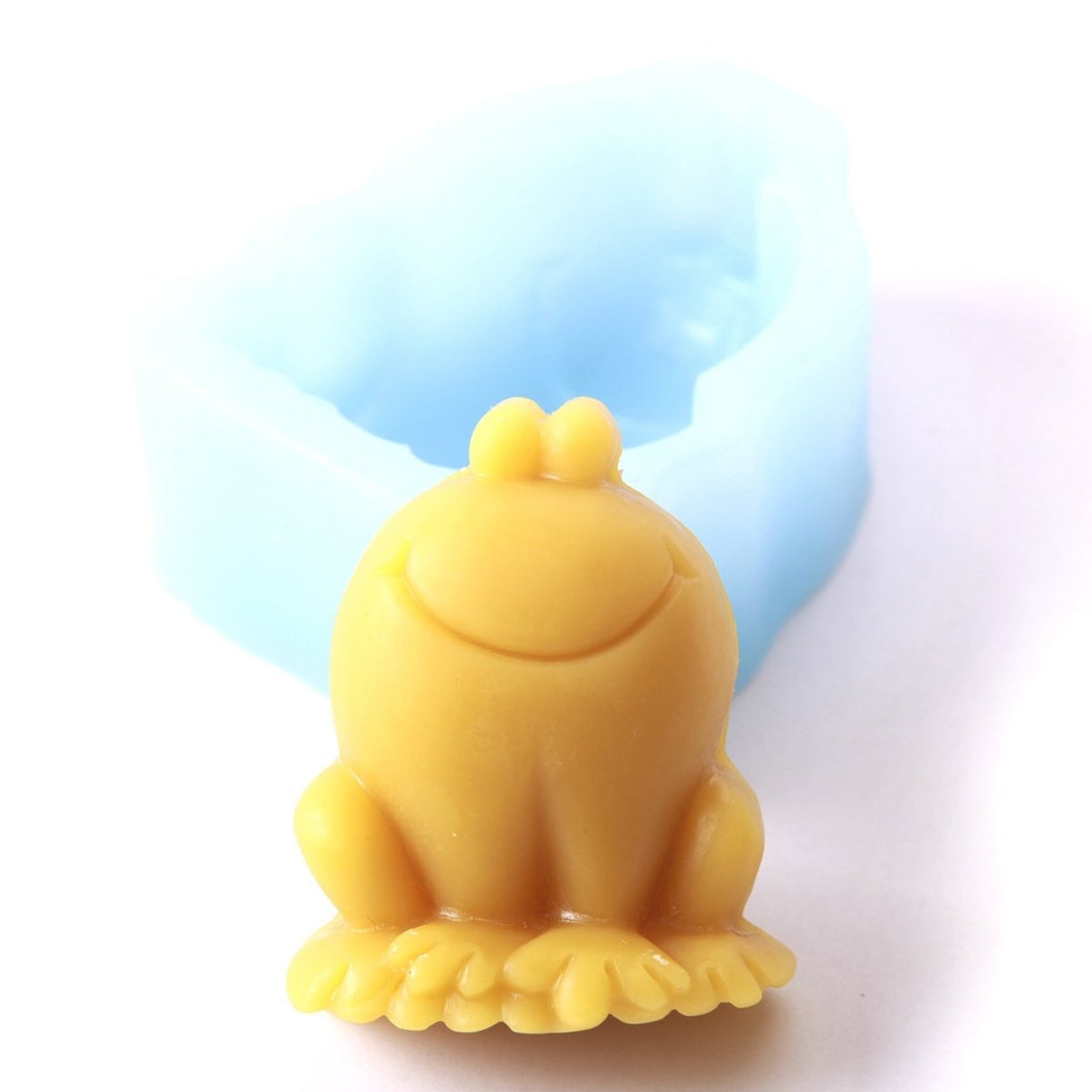 Cartoon Frog Silicone Soap Mould H0043 - Mystic Moments UK