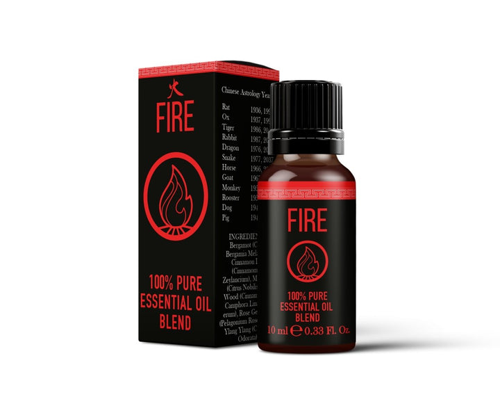 Chinese Fire Element Essential Oil Blend - Mystic Moments UK