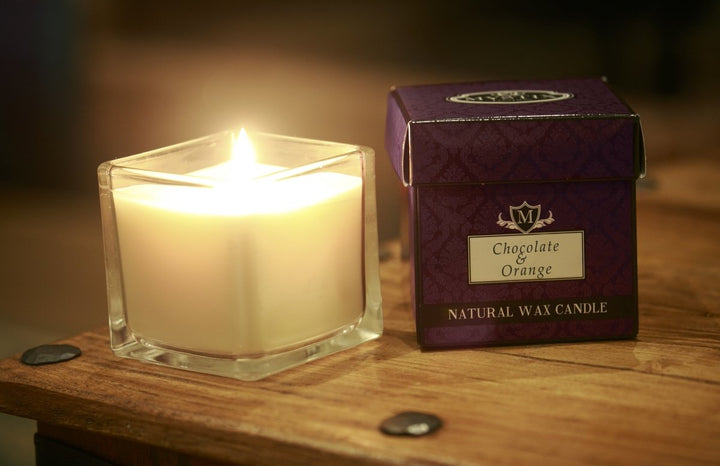 Chocolate & Orange Scented Candle - Mystic Moments UK