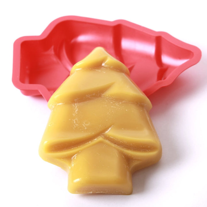 Christmas Tree Cake/Jelly/Soap Silicone Soap Mould Mold B0013 - Mystic Moments UK