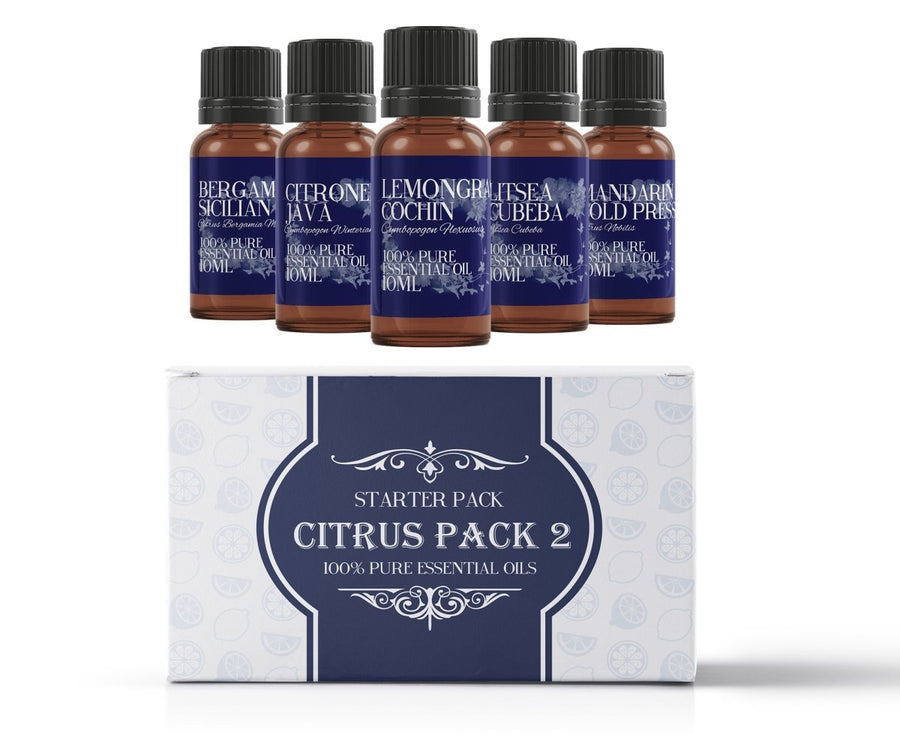 Citrus (Pack 2) | Essential Oil Gift Starter Pack - Mystic Moments UK