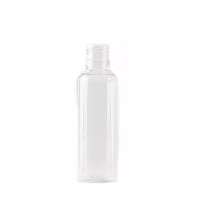 Clear 125ml Tall Boston Round PET Bottle 24/415 - Mystic Moments UK