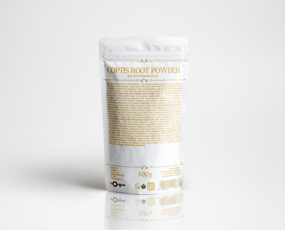 Coptis Root Powder Coptis Roots 10% Berberine - Herbal Extracts – Mystic Moments UK