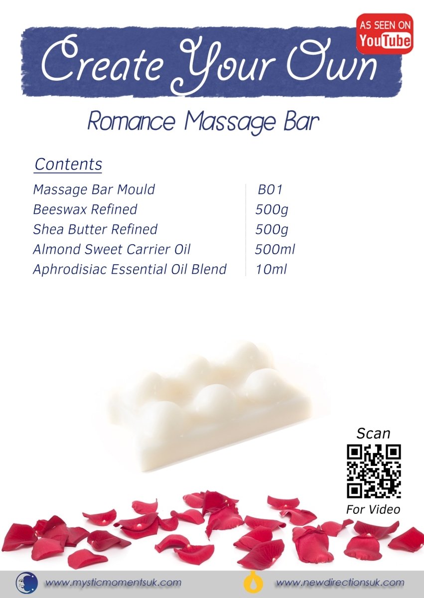 Create Your Own – Romance Massage Bar - Mystic Moments UK