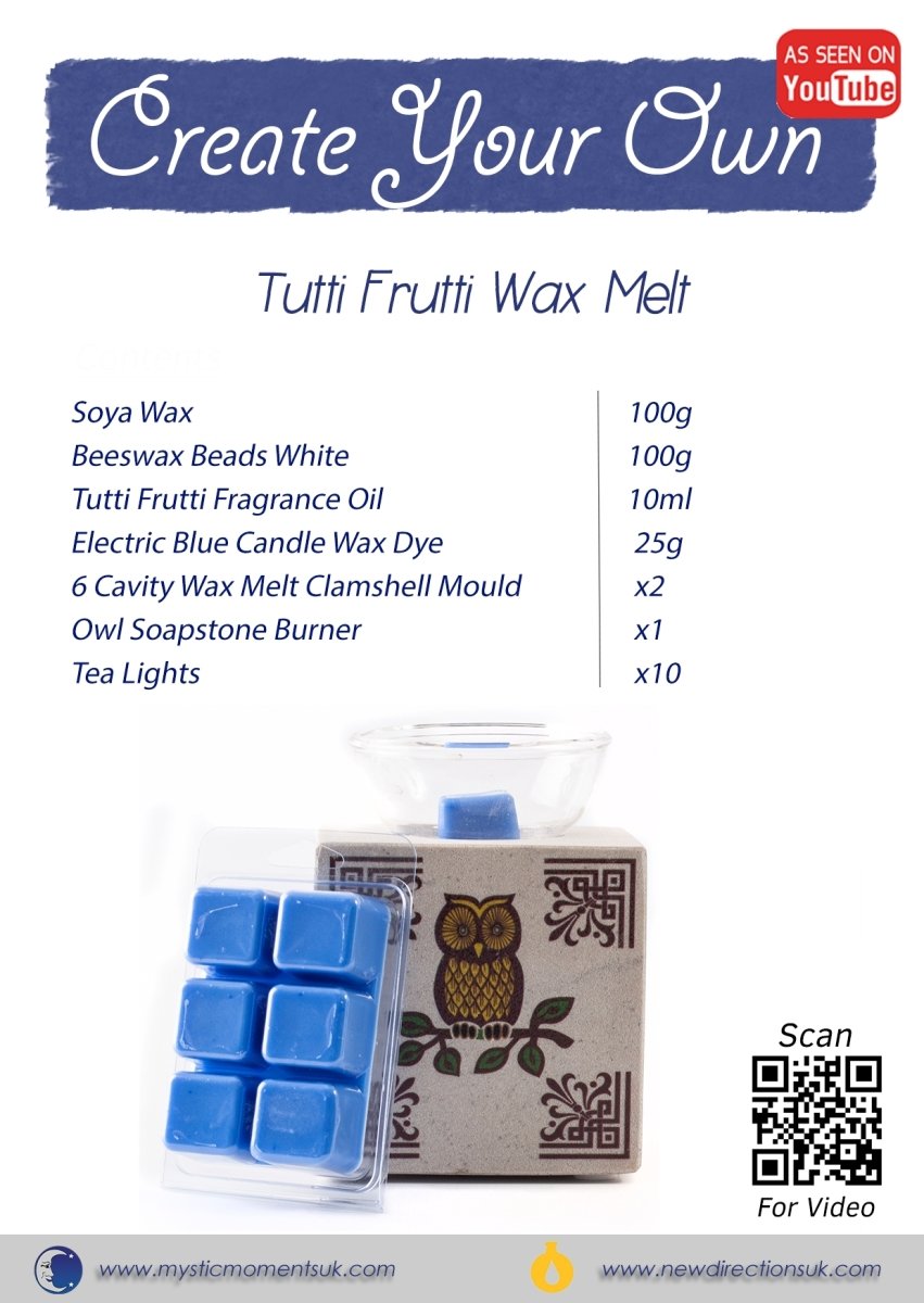 Create Your Own - Tutti Frutti Wax Melt - Mystic Moments UK